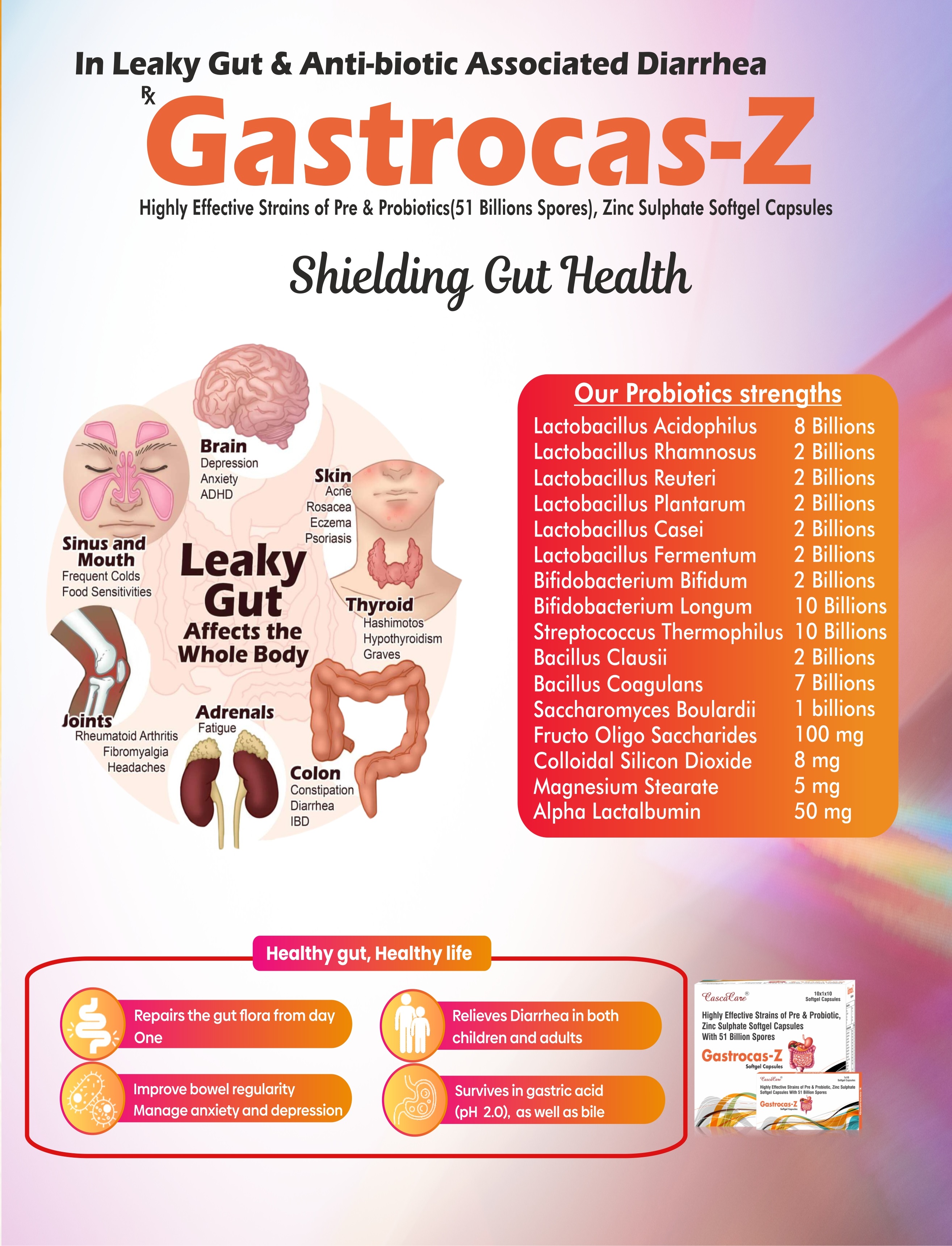 Gastrocas Z Cap