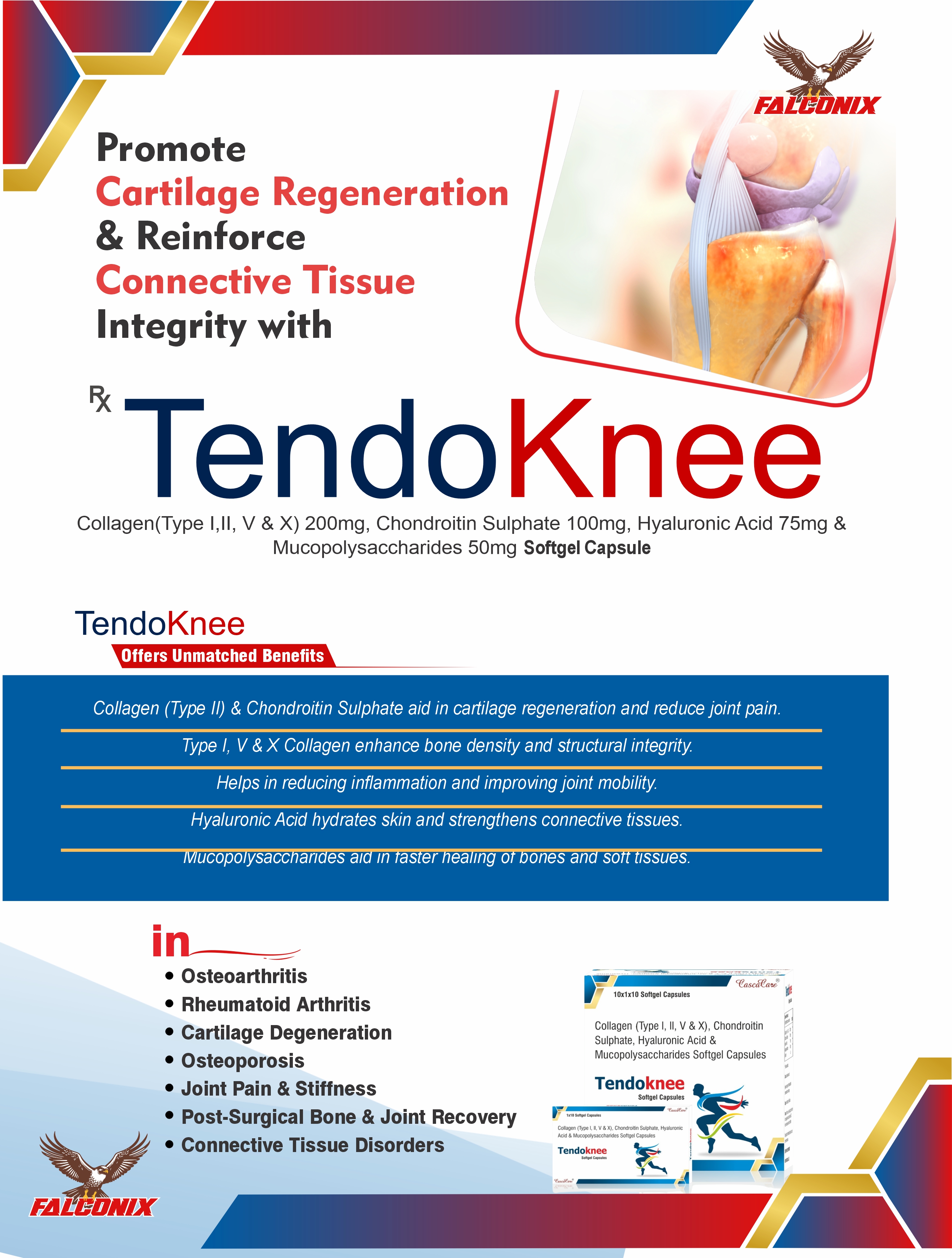 Tendoknee Cap